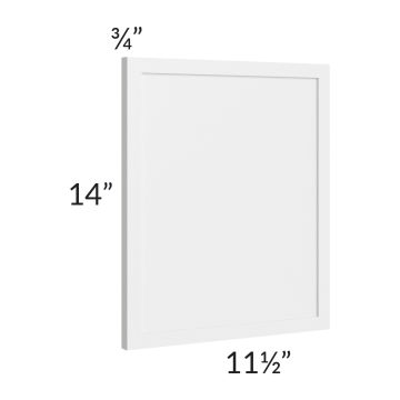 Metro White 12x15 Wall Decorative Door