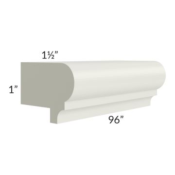 Artisan Champagne Shaker 96" Light Rail Molding 