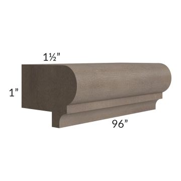 Providence Natural Grey 96" Light Rail Molding
