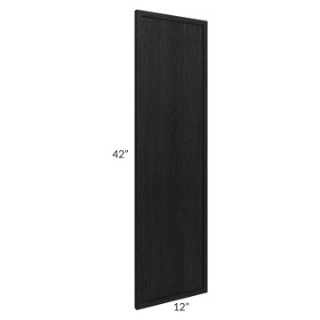 Township Rift Black Oak 42" Wall Decorative End Panel