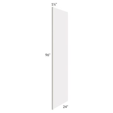 Midtown Cloud Shaker 24x96 Refrigerator End Panel with 1-1/2" Stile