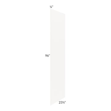 Brilliant White Shaker 24x96 Universal Veneered Skin Panel