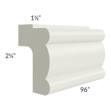 Artisan Champagne Shaker 96" Light Rail Molding