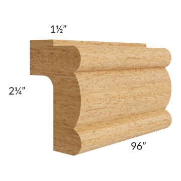 Portland Sand 96" Light Rail Molding