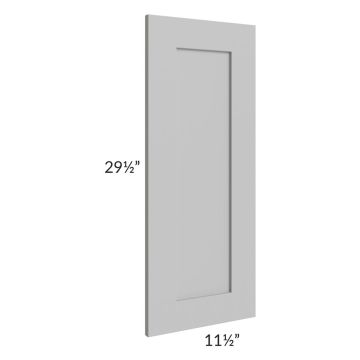Midtown Painted Grey Shaker Wainscot 30" Wall Panel