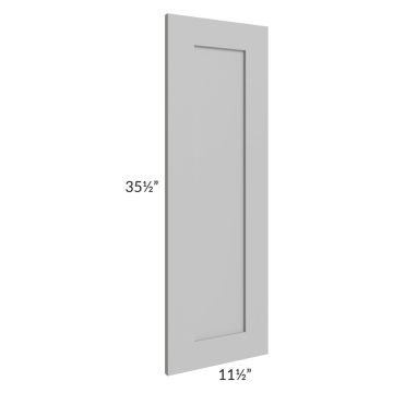 Midtown Painted Grey Shaker Wainscot 36" Wall Panel