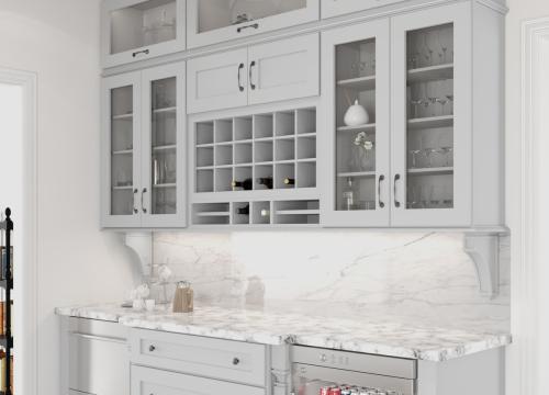 Midtown Painted Grey Shaker