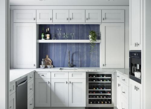 Frosted White Shaker