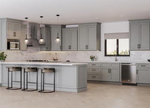 Stratton Dark Grey Shaker