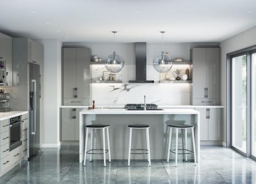 Milan Grey Gloss