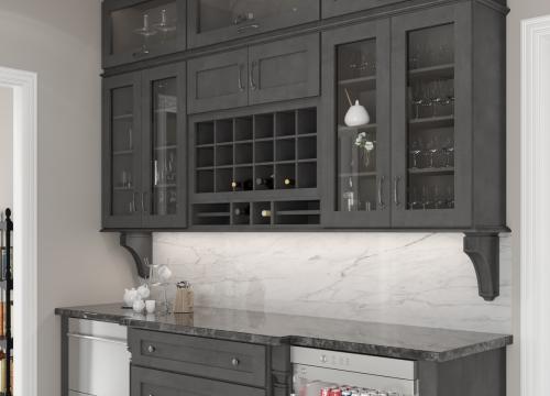 Midtown Dark Grey Shaker