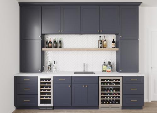 Midtown Indigo Shaker