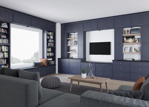 Midtown Indigo Shaker