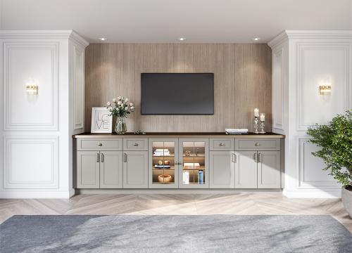Stratton Light Grey Shaker