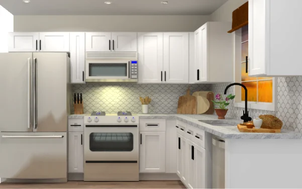 Aspen White Shaker Collection
